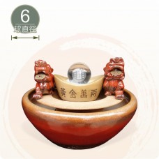 【風水球(中)】招財貔貅(6cm滾球) 