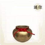 迷你金色五帝甕