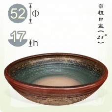 【粗口盆】陶瓷創意粗口盆(21")