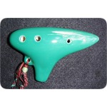 【六孔陶笛】潛艇外型(綠)
