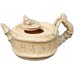 【茶壺】仿木陶瓷茶壺