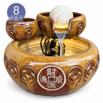 【唐楓滾球】黃金錢滾球｜8cm球
