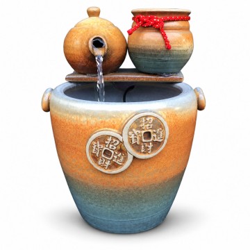【唐楓流水】聚寶開運茶壺｜流水