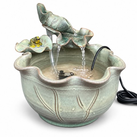 【唐楓流水】小荷葉盆｜流水