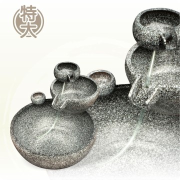 【唐楓流水】仿青斗盆型三層流水｜大