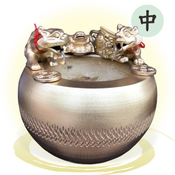 【唐楓流水】中金三聖獸｜漩渦流水