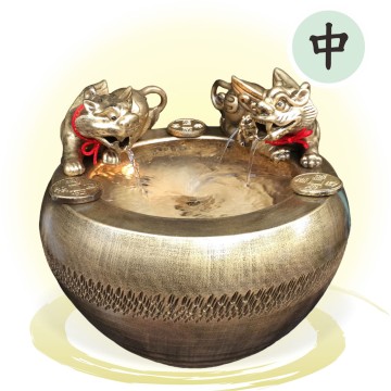 【唐楓流水】中金三聖獸｜漩渦流水
