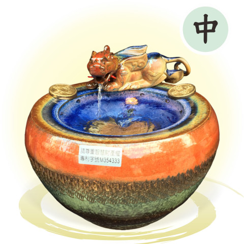 【唐楓流水】公貔貅｜漩渦流水