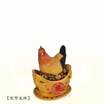 【唐楓吉祥獸】聚寶母雞