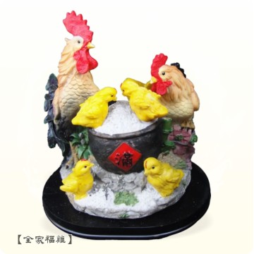【唐楓吉祥獸】全家福雞