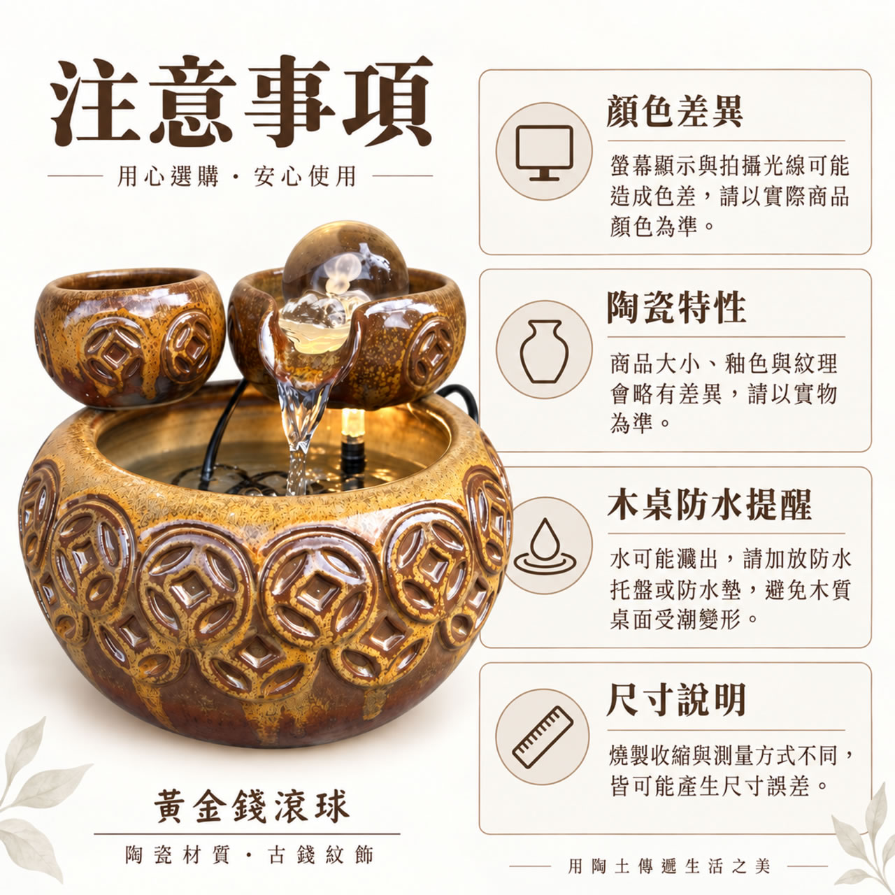【唐楓滾球】黃金錢滾球｜6cm球