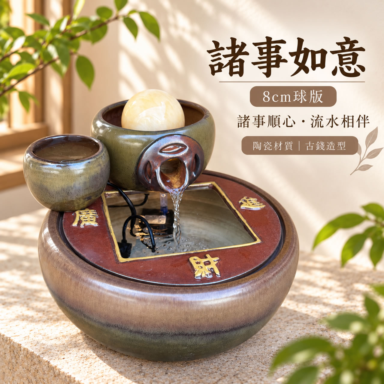 【唐楓滾球】諸事如意｜8cm球