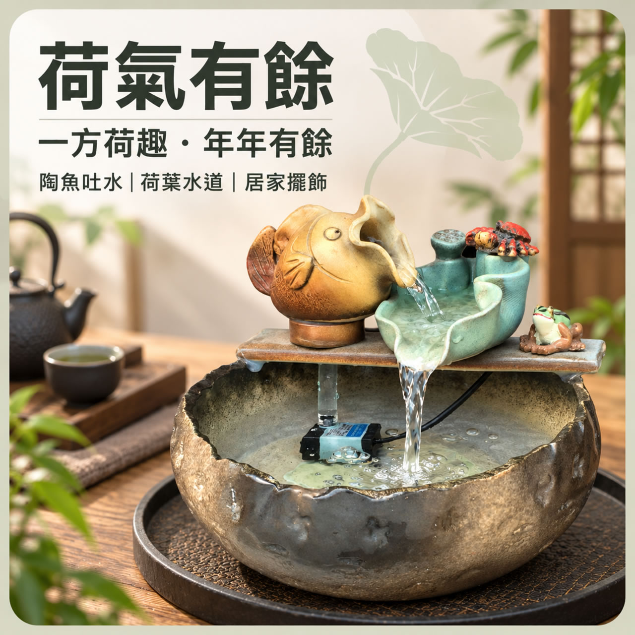 【唐楓流水】荷氣有餘｜流水