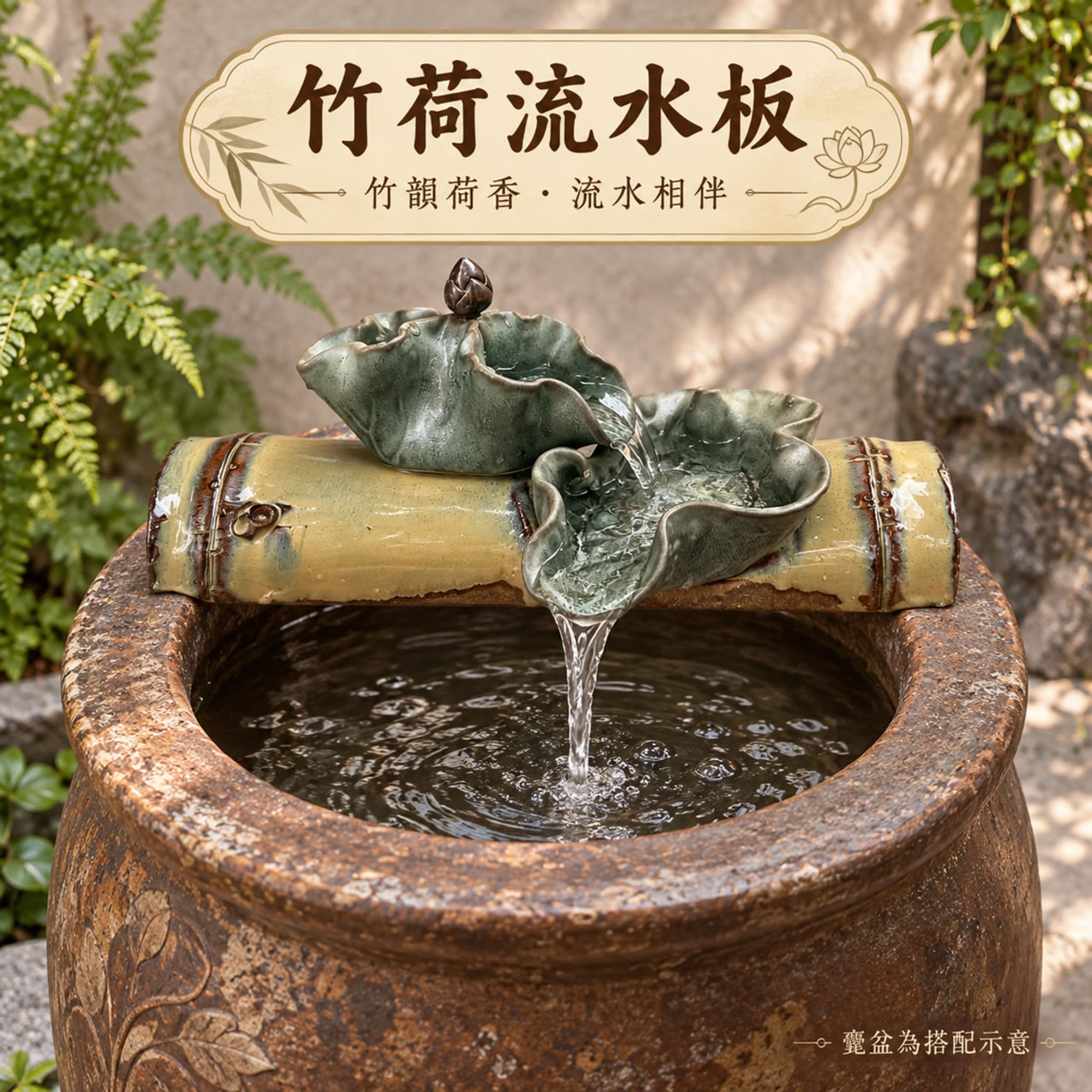 【唐楓流水板】竹荷｜流水板