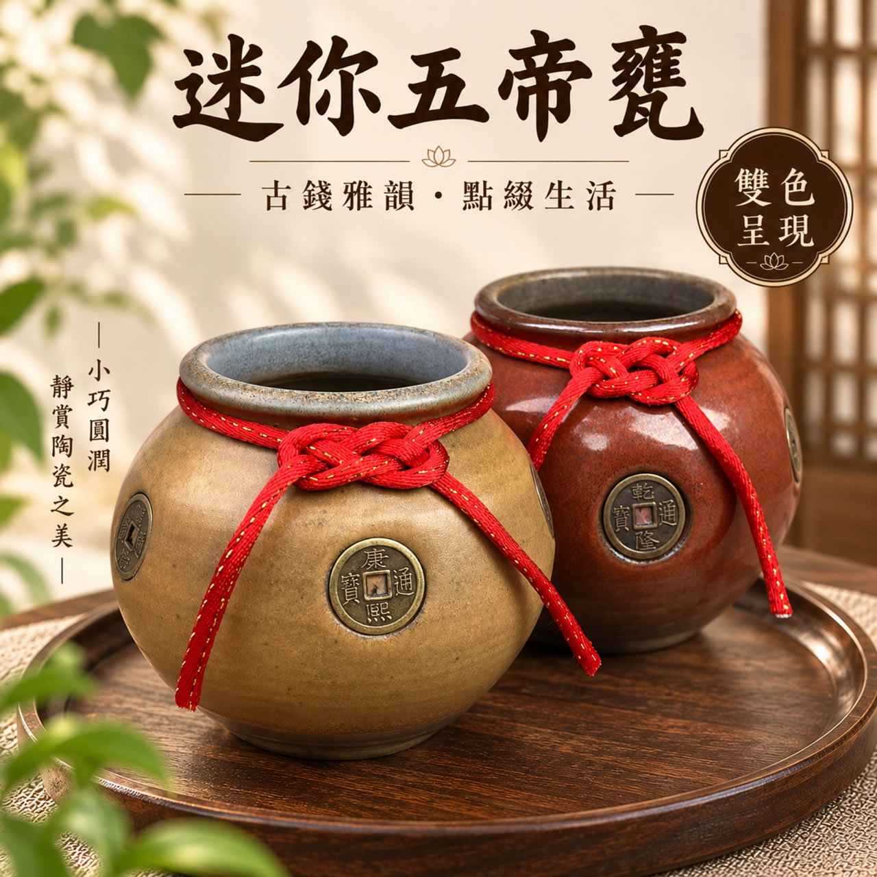 【唐楓聚寶甕】小五帝甕